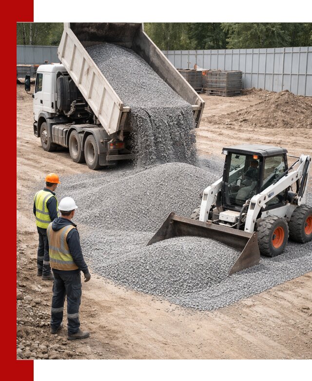 Доставка и продажа гранитного щебня фракции 0-5 в Березниках