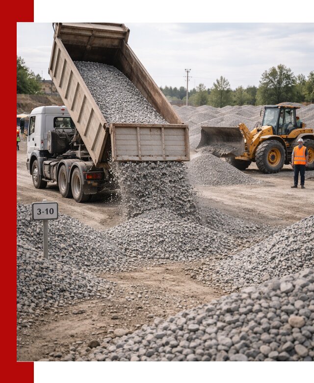 Гранитный щебень фракции 3–10: доставка и продажа в Березниках