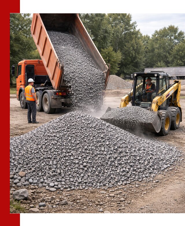 Купить гранитный щебень фракции 5–10 в Березниках с доставкой