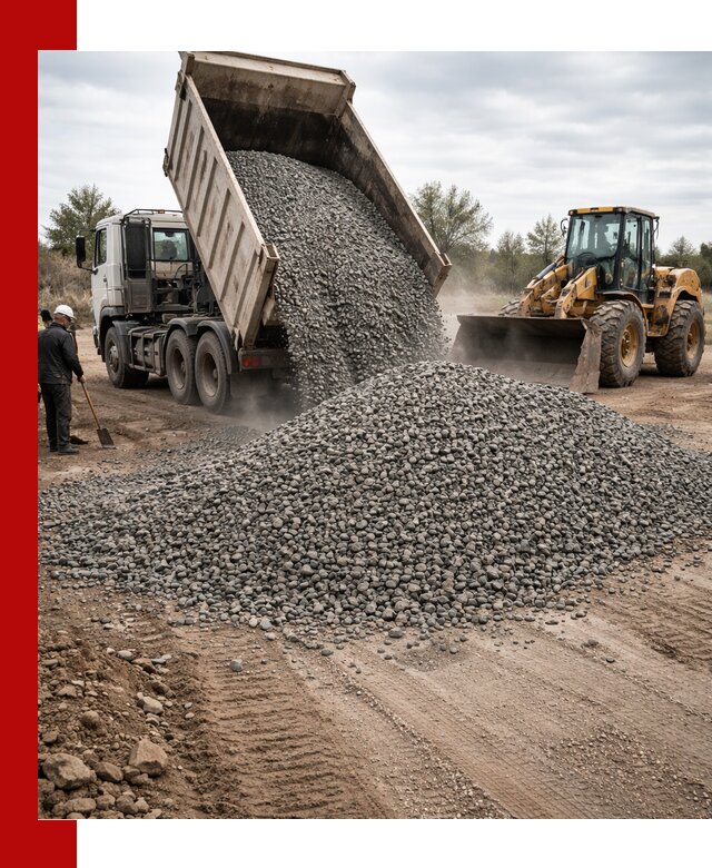 Гранитный щебень фракция 10-20 с доставкой в Березниках
