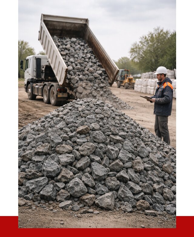 Гранитный щебень фракция 100-200 в Березниках от 4326 р. ПРОНЕРУДБрз