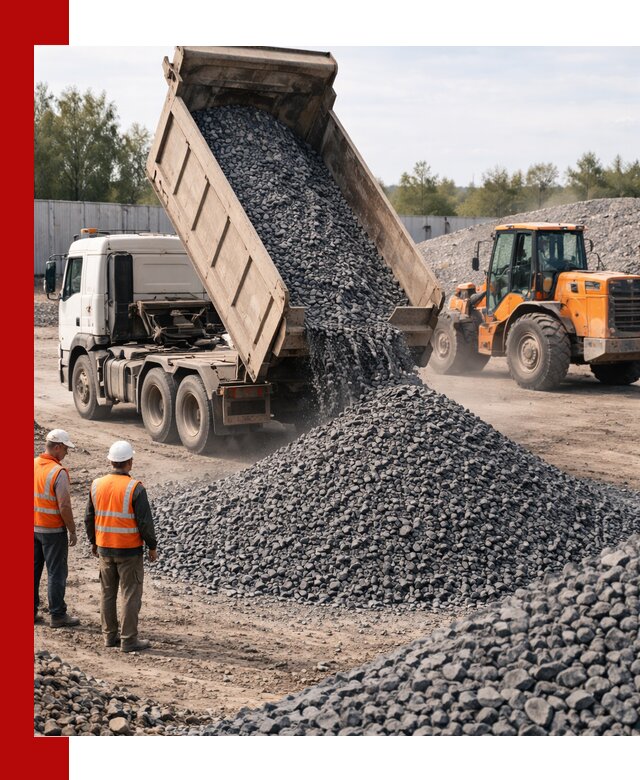 Доставка и продажа щебня габбро-диабаза в Березниках