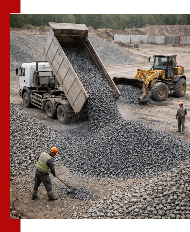 Щебень габбро-диабаз фр. 5-20 с доставкой в Березниках