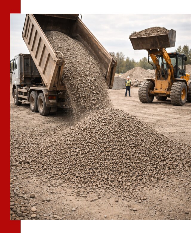 Гравийный щебень фракция 3–10 с доставкой в Березниках