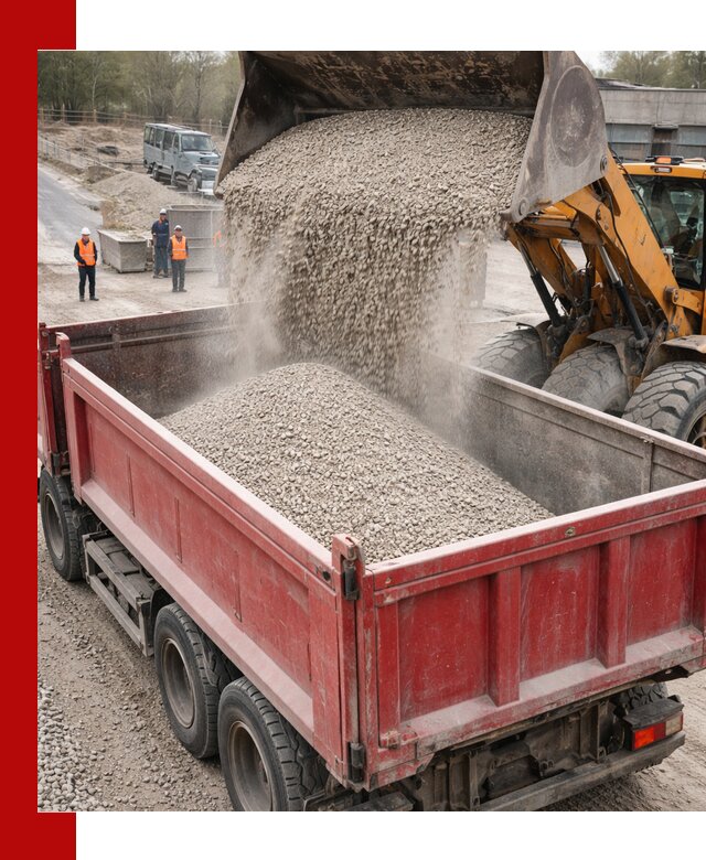 Купить известняковый щебень фракции 0-5 с доставкой в Березниках