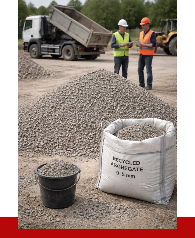 Вторичный щебень фракция 0-5 в Березниках от 1648 р. ПРОНЕРУДБрз