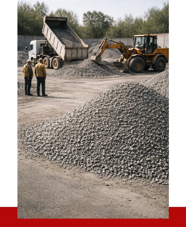 Вторичный щебень фр. 5-20 в Березниках от 1648 р. - ПРОНЕРУДБрз