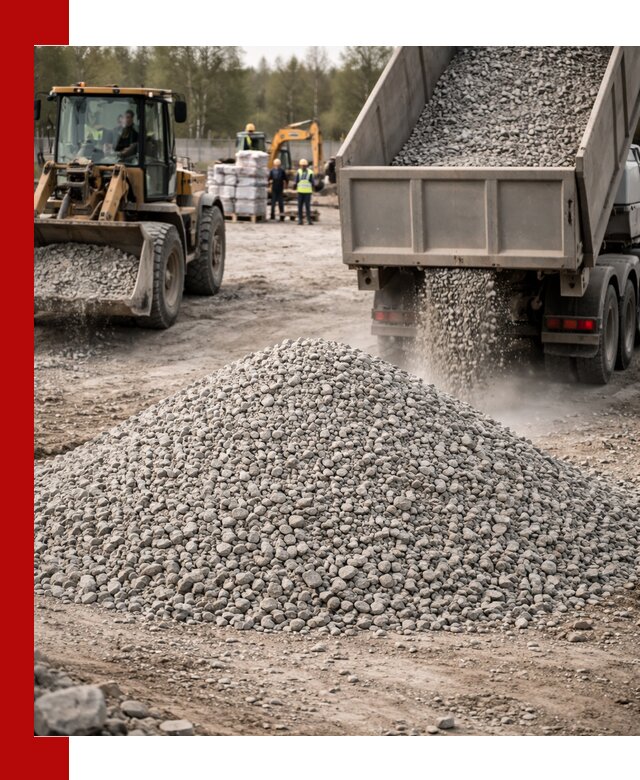 Вторичный щебень фракции 5-20 в Березниках — доставка и продажа крупнотоннажно