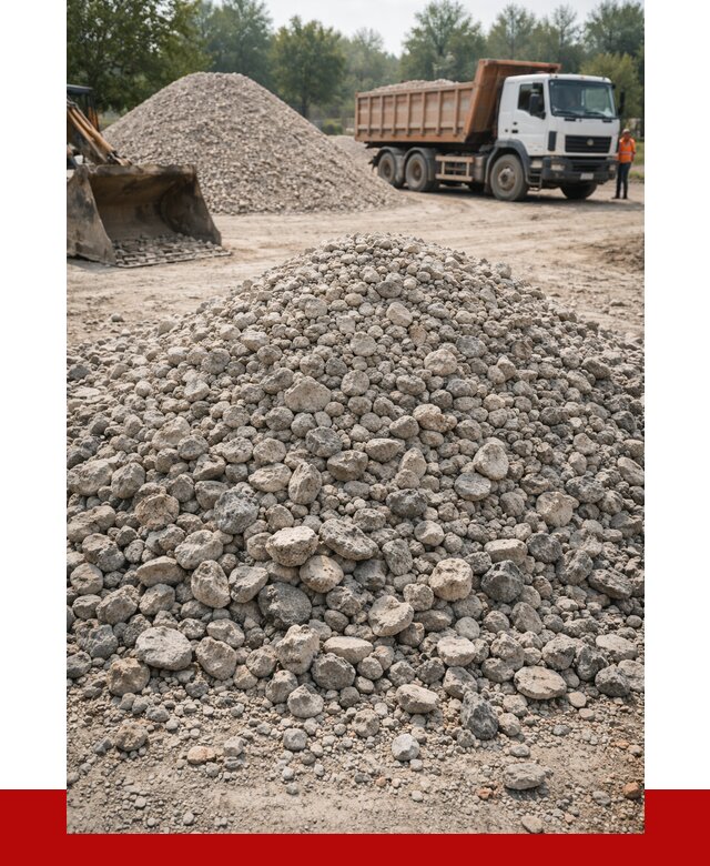 Вторичный щебень фракция 20-40 в Березниках от 2266 р ПРОНЕРУДБрз