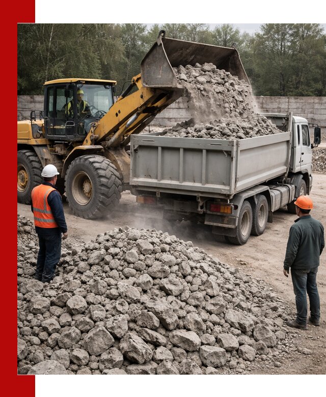 Вторичный щебень фракция 70–150 в Березниках с доставкой