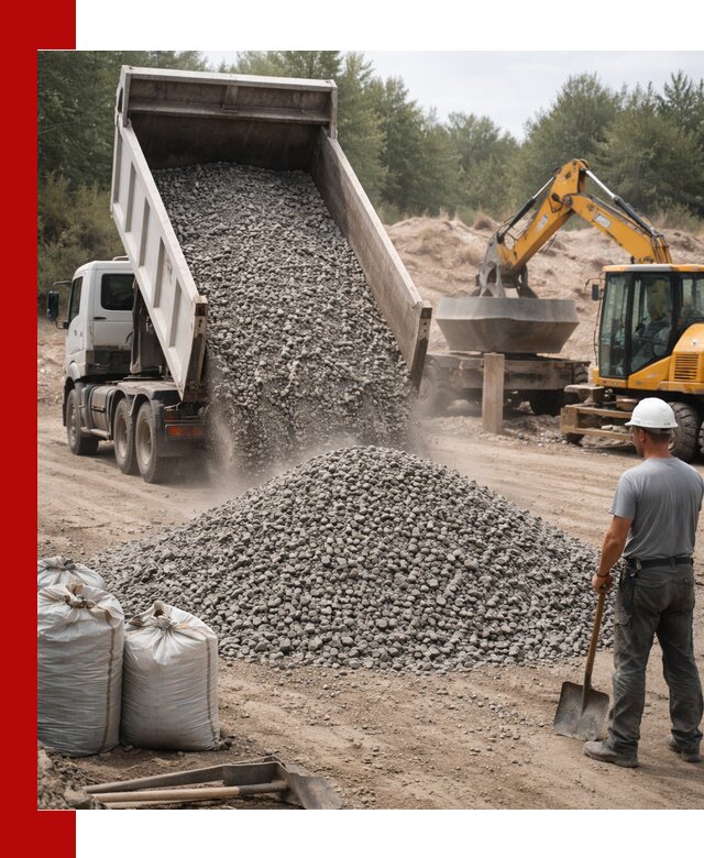 Доставка и продажа бетонного щебня в Березниках