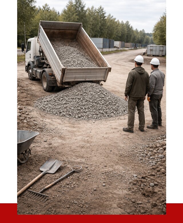 Бетонный щебень фракция 5-20 в Березниках от 3296 р., ПРОНЕРУДБрз