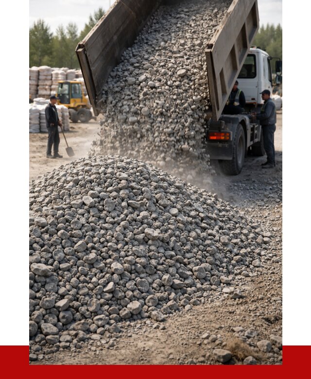 Бетонный щебень фракция 40-70 в Березниках от 1854 р. ПРОНЕРУДБрз