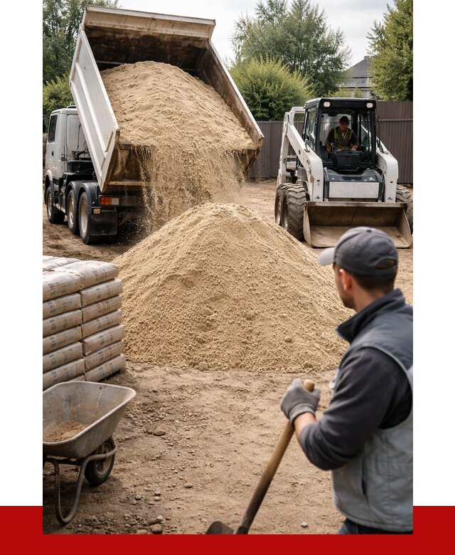 Мытый речной песок с доставкой в Березниках от 1493 р. | ПРОНЕРУДБрз