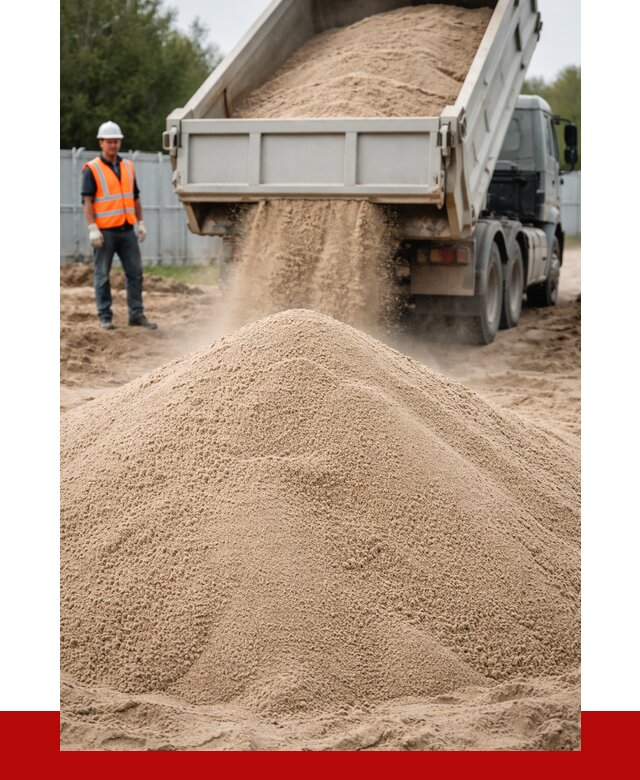 Купить сеяный песок с доставкой в Березниках от 2266 р ПРОНЕРУДБрз