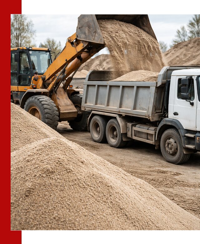 Доставка сеяного песка в Березниках оптом и в розницу
