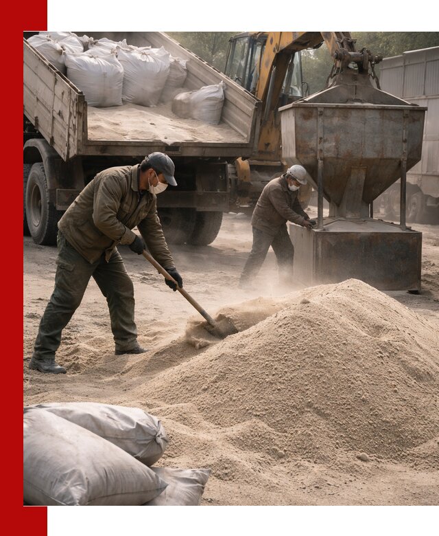 Кварцевый песок для пескоструя в Березниках — доставка и качество