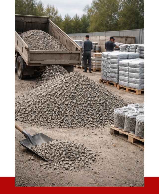 Гравий фракция 5-20 в Березниках купить от 2369 р. ПРОНЕРУДБрз
