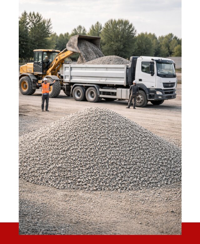 Купить мытый гравий в Березниках от 3605 р, доставка ПРОНЕРУДБрз