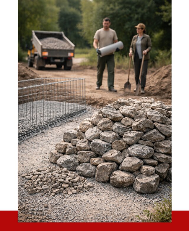 Камень для габионов фракция 100-200 в Березниках от 4944 р. | ПРОНЕРУДБрз