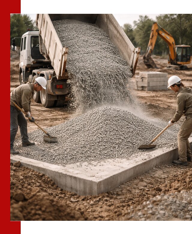 Доставка и продажа отсева для бетона в Березниках