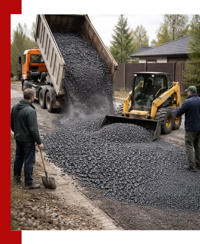 Крошка габбро с доставкой в Березниках для строительных работ