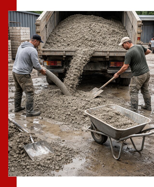 Цементно-песчаная смесь М150 доставка в Березниках