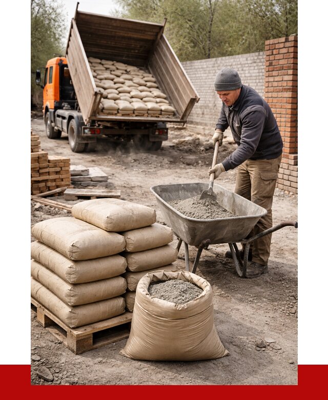 Купить сухую смесь для кладки в Березниках от 1236 р. | ПРОНЕРУДБрз