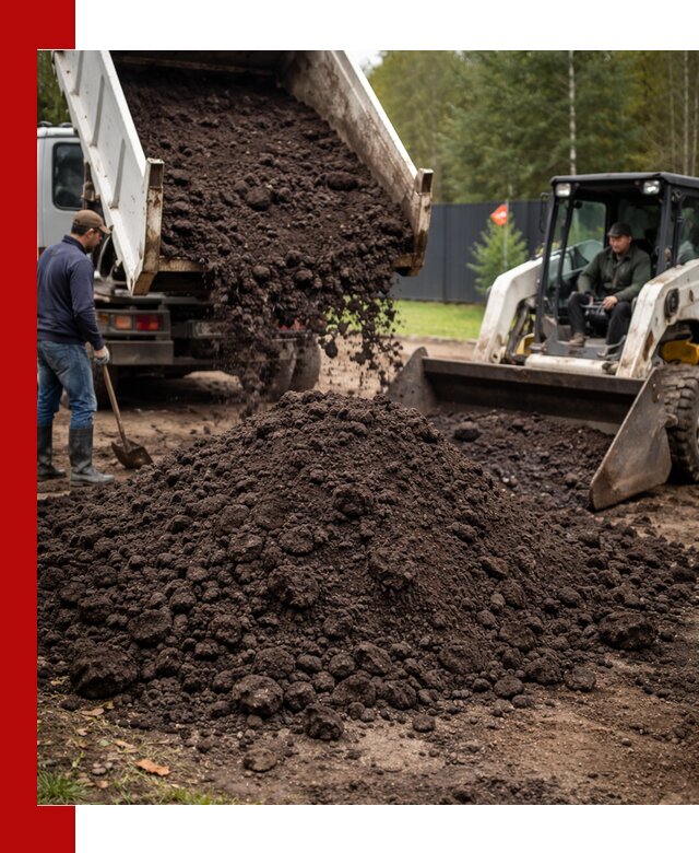 Плодородный грунт с доставкой в Березниках для садов и огородов