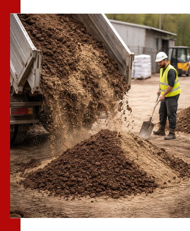 Доставка торфо-песчаной смеси в Березниках для строительства и озеленения
