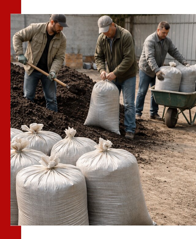 Купить чернозем в мешках с доставкой в Березниках