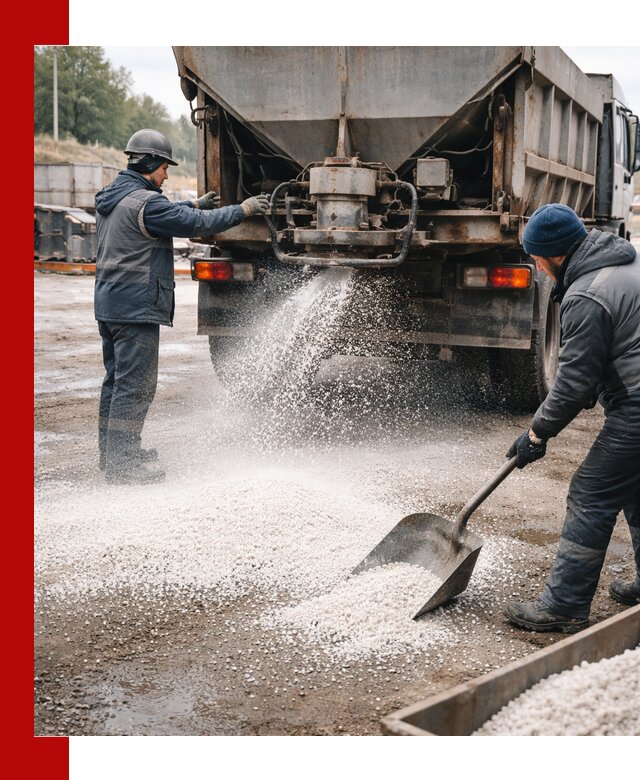 Доставка и продажа хлористого кальция в Березниках