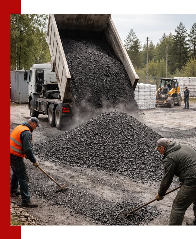 Доставка и продажа асфальтного гранулята в Березниках