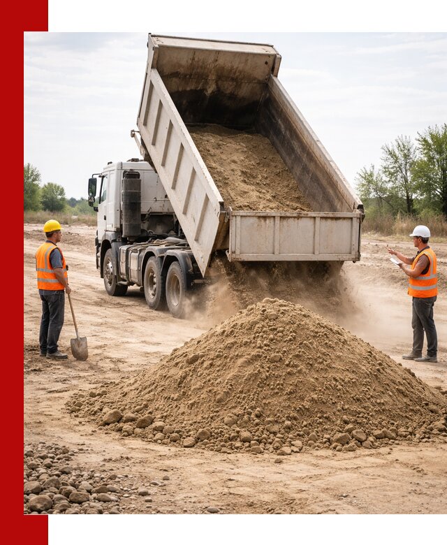 Доставка самосвалом 15 кубов в Березниках за город и по городу