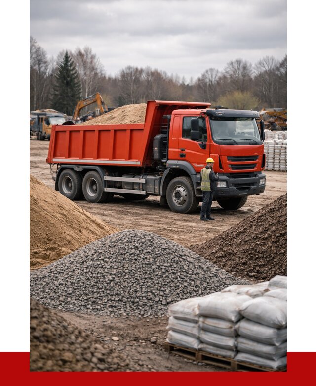 Доставка самосвалом 25 кубов в Березниках от 7724 р. | ПРОНЕРУДБрз
